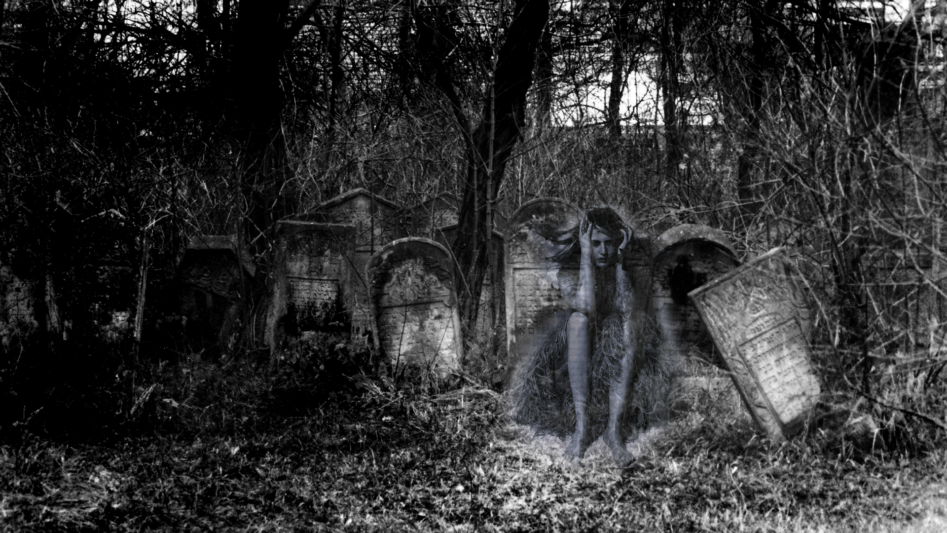 green-ghost-retouched-cemetery-horror