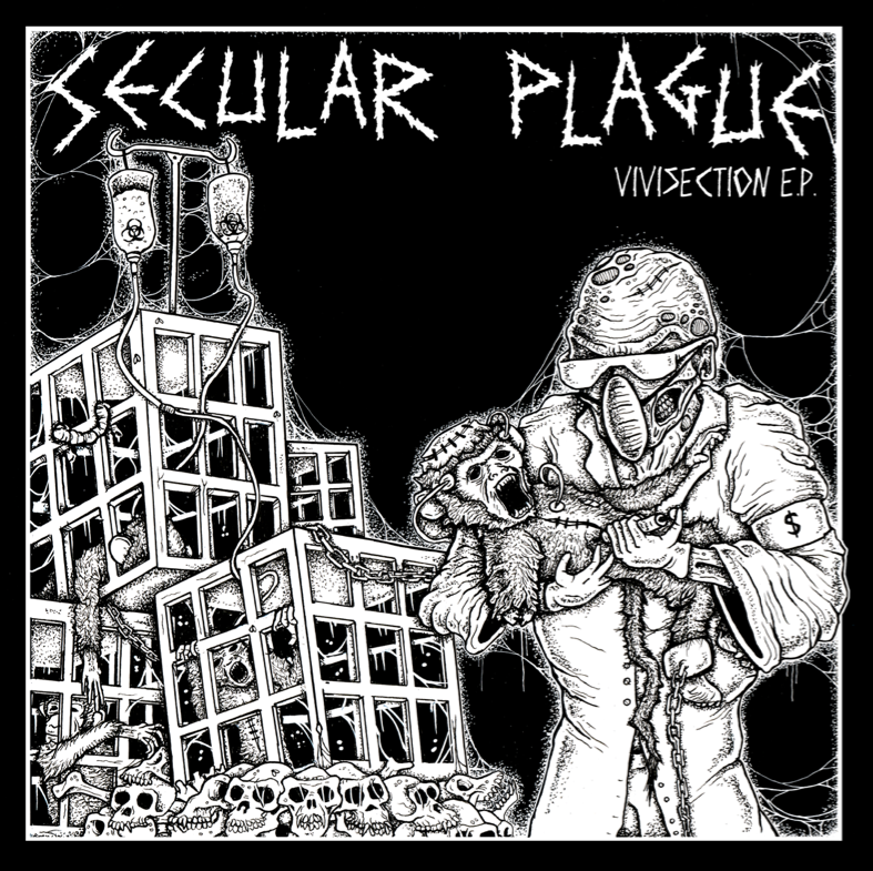Secular Plague - Vivisection e.p. - cover