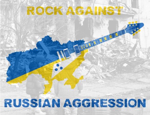 Black Veiled 138 Rock Against Russian Aggression