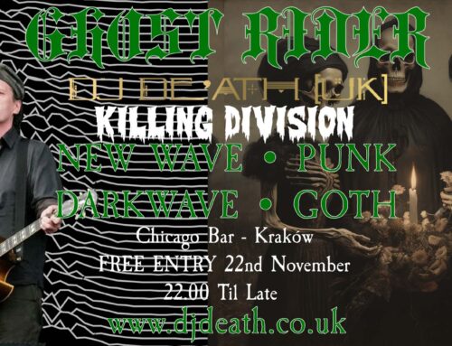 Ghost Rider Chicago Bar Krakow Friday 22nd Nov 2024 Killing Division Special