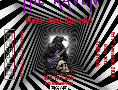 The Raven Dark 80s Night Fri 7th November 2025 @ Confession Club Krakow